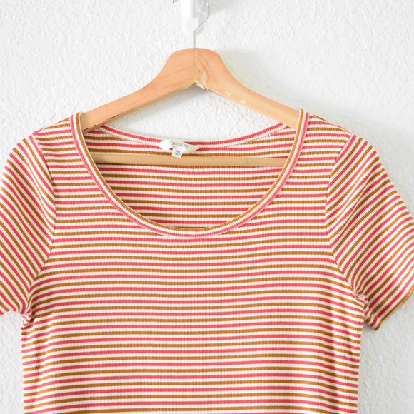Madewell Swingy Tee Dress Short Sleeve Scoop Neck Relaxed Mini - Picture 9 of 13